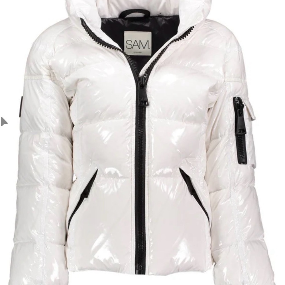SAM. Cream Ski & Snow Jacket